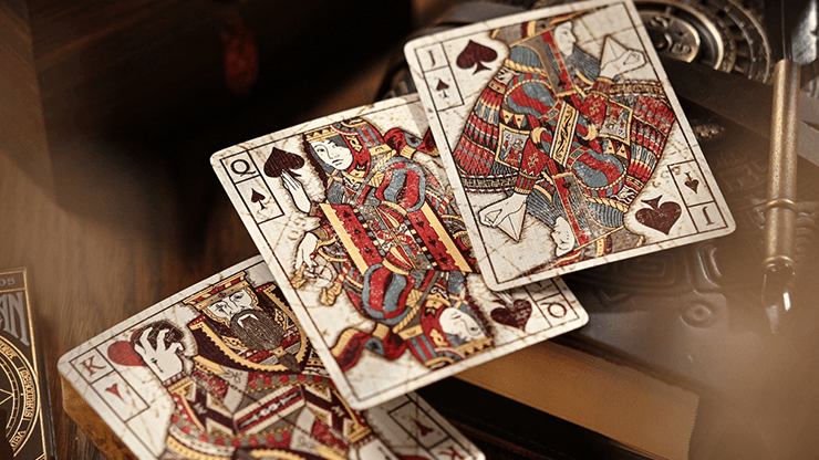 Gilded Eye of the Ocean Astra Polaris Playing Cards Playing Cards by Stockholm 17