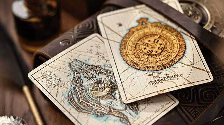 Gilded Eye of the Ocean Astra Polaris Playing Cards Playing Cards by Stockholm 17