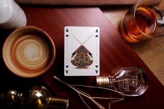 Rattler Gorge Desert Dust Playing Cards - Gilded Playing Cards by The Card Guy