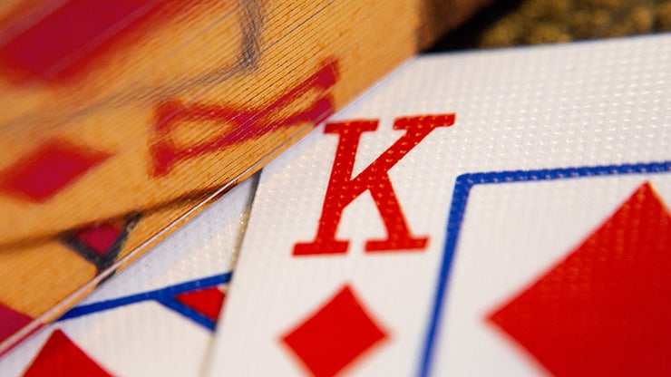 Gilded Vintage Feel Jerry's Nuggets - Orange Playing Cards by Murphy's Magic