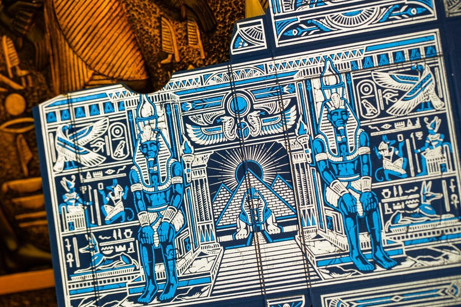 Gods of Egypt Playing Cards - Blue Nile Edition Playing Cards by Divine Playing Cards