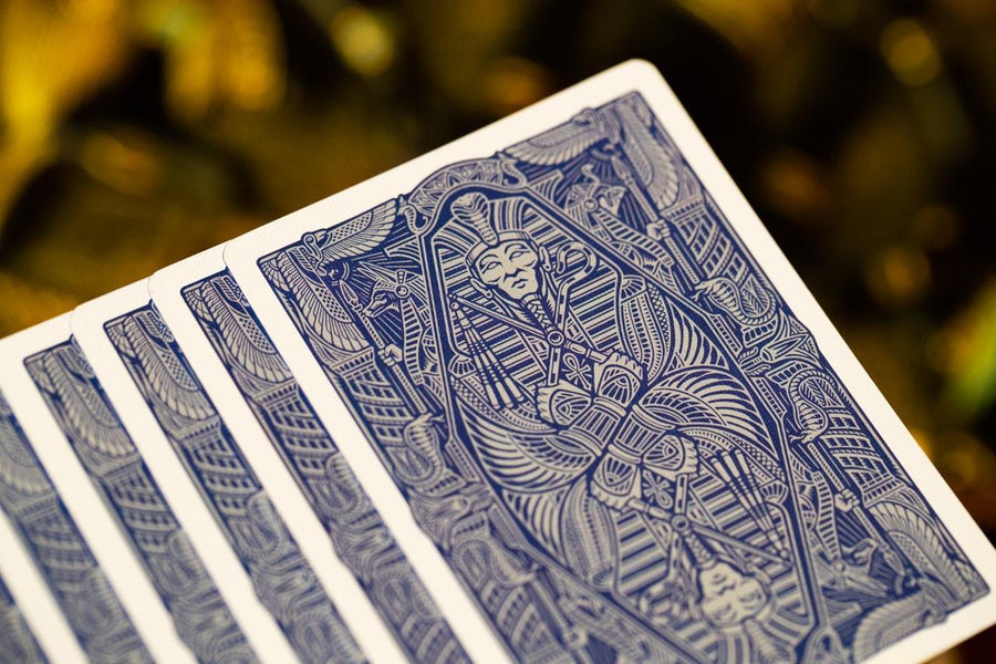 Gods of Egypt Playing Cards - Blue Nile Edition Playing Cards by Divine Playing Cards