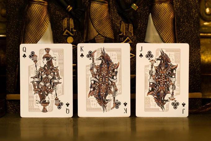 Gods of Egypt Playing Cards - Red Ochre Edition Playing Cards by Divine Playing Cards
