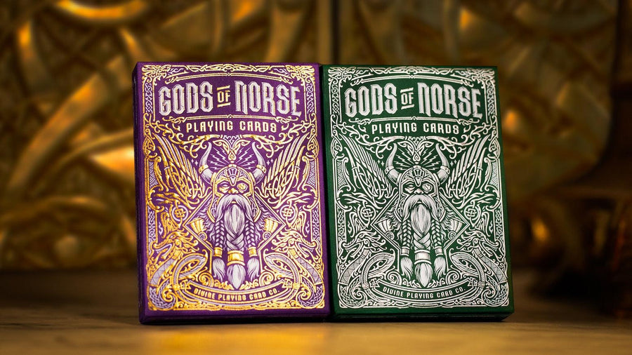 Gods of Norse Playing Cards Playing Cards by Rare Playing Cards