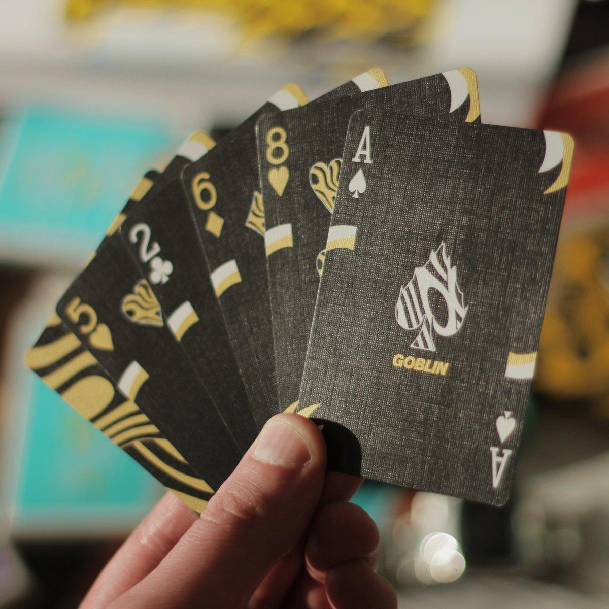 Gold Goblin Playing Cards by Gemini