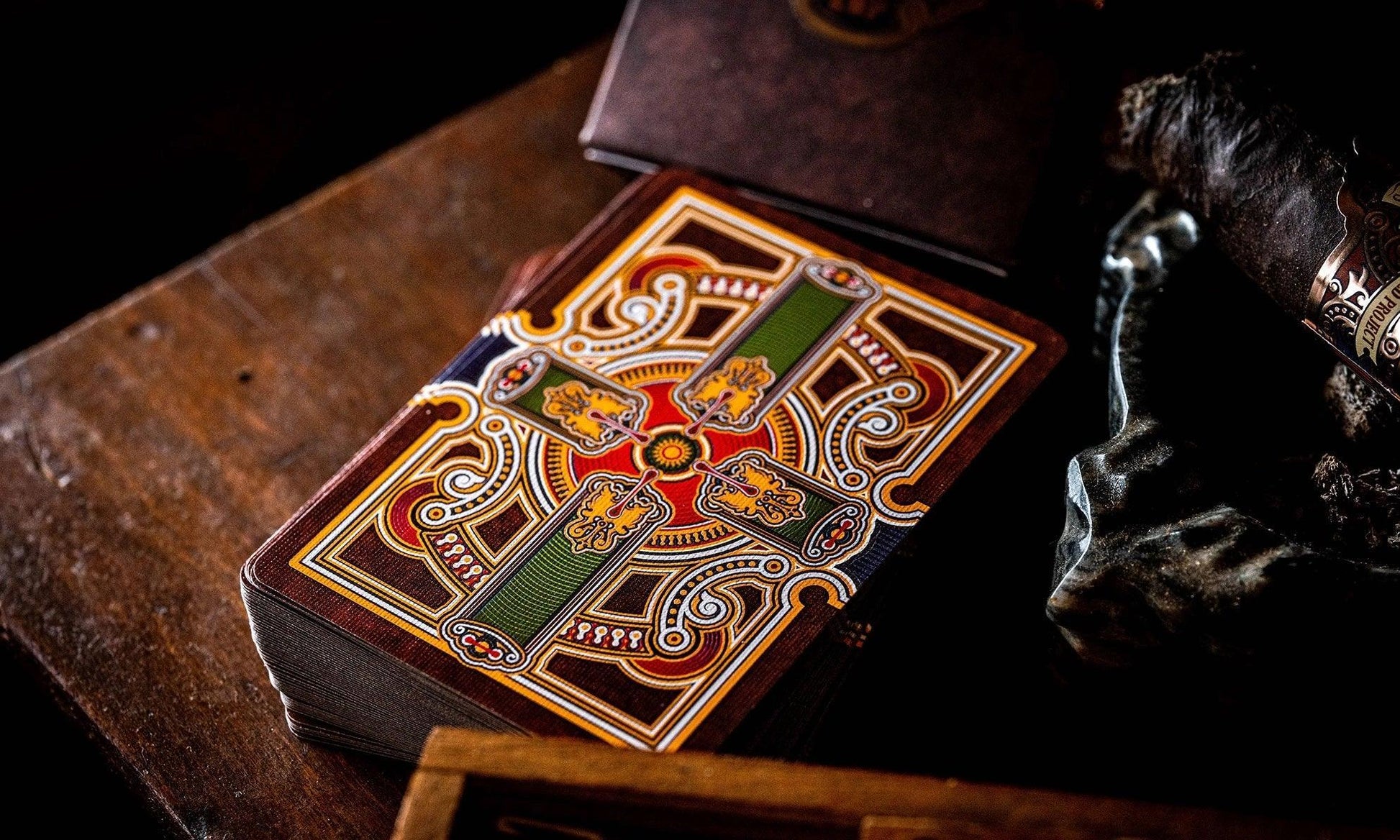 Gold Maduro Playing Cards - 2nd Edition Playing Cards by Kings Wild Project