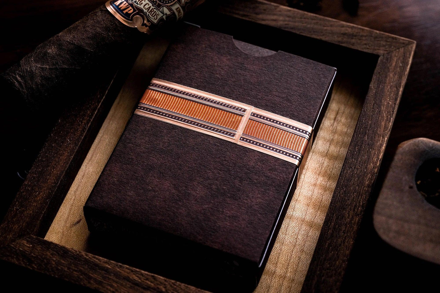 Gold Maduro Playing Cards - 2nd Edition Playing Cards by Kings Wild Project