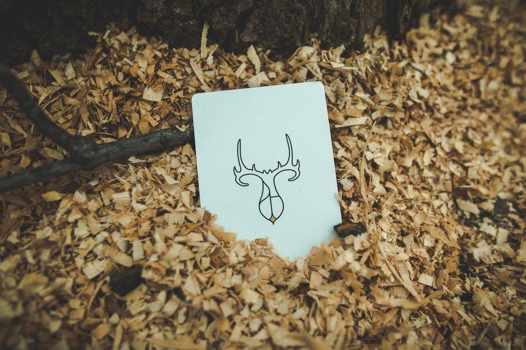 Gold Philia Playing Cards by Riffle Shuffle Playing Card Company