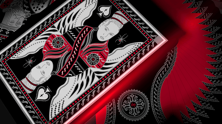 Grandmasters Black Widow Spider Edition Playing Cards by De'vo