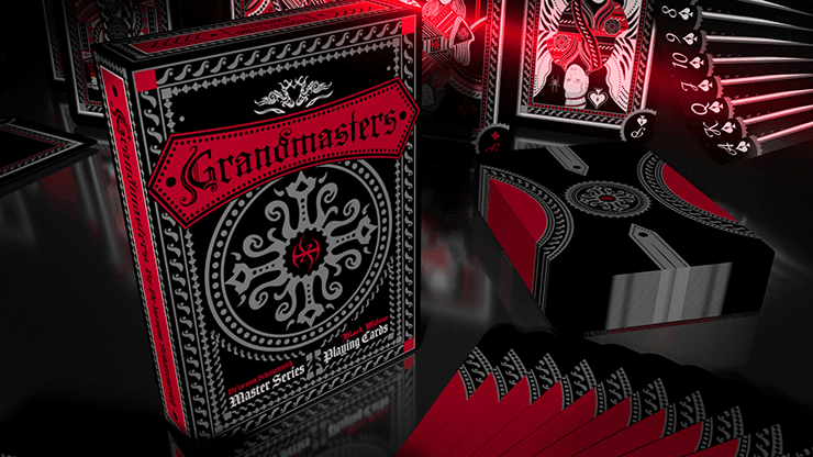 Grandmasters Black Widow Spider Edition Playing Cards by De'vo