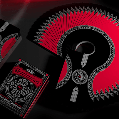 Grandmasters Black Widow Spider Edition Playing Cards by De'vo