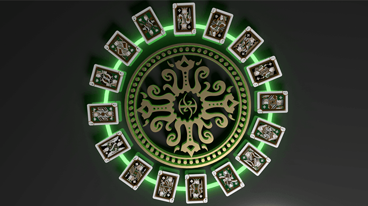 Emerald Princess Playing Cards - Foiled Edition Playing Cards by De'vo