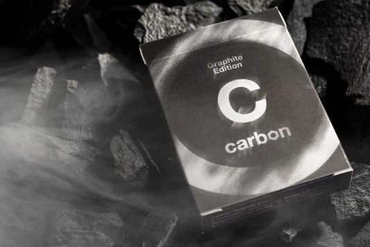 Carbon Playing Cards - Graphite Edition Playing Cards by Luke Wadey