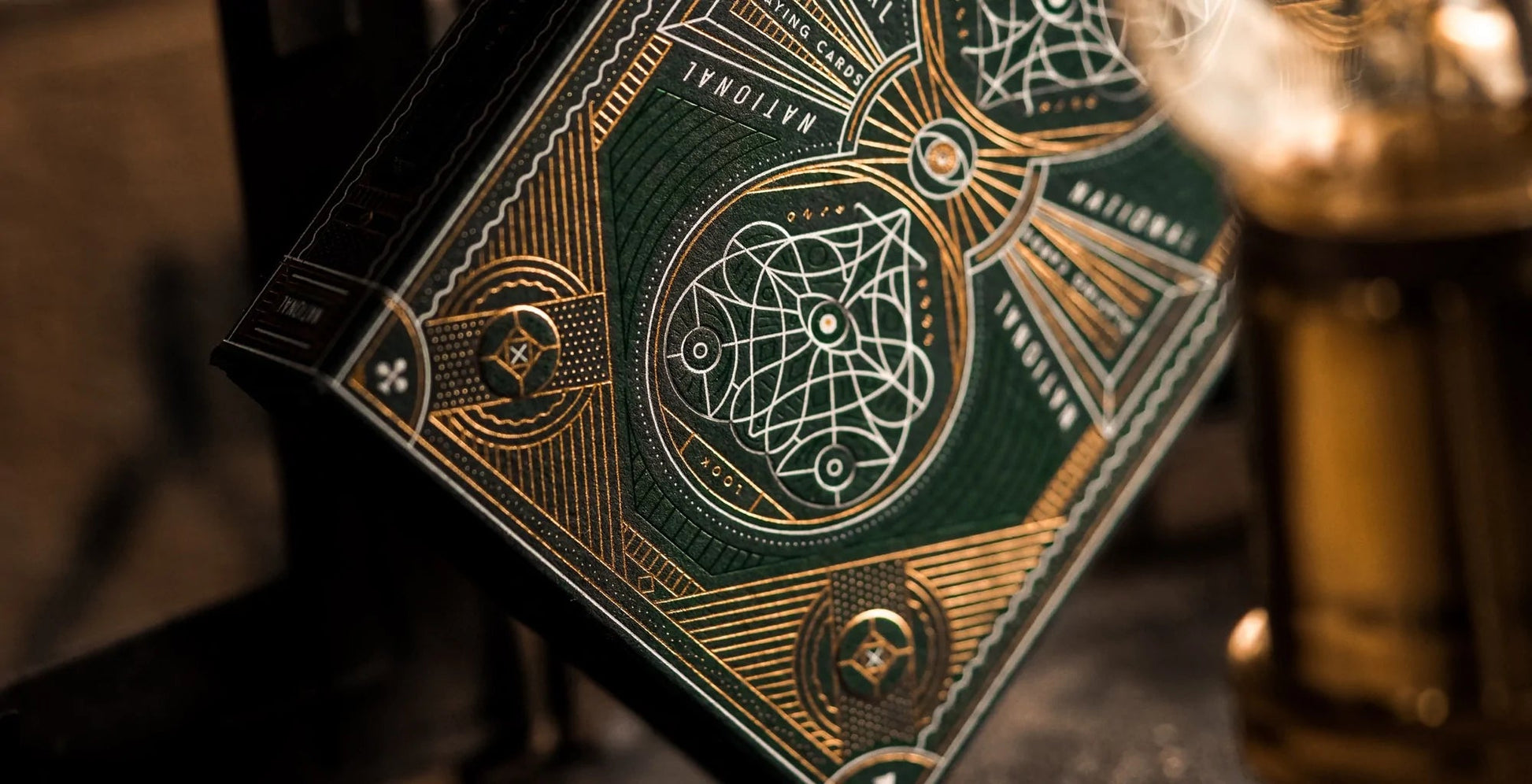 Green National Playing Cards Playing Cards by Theory11