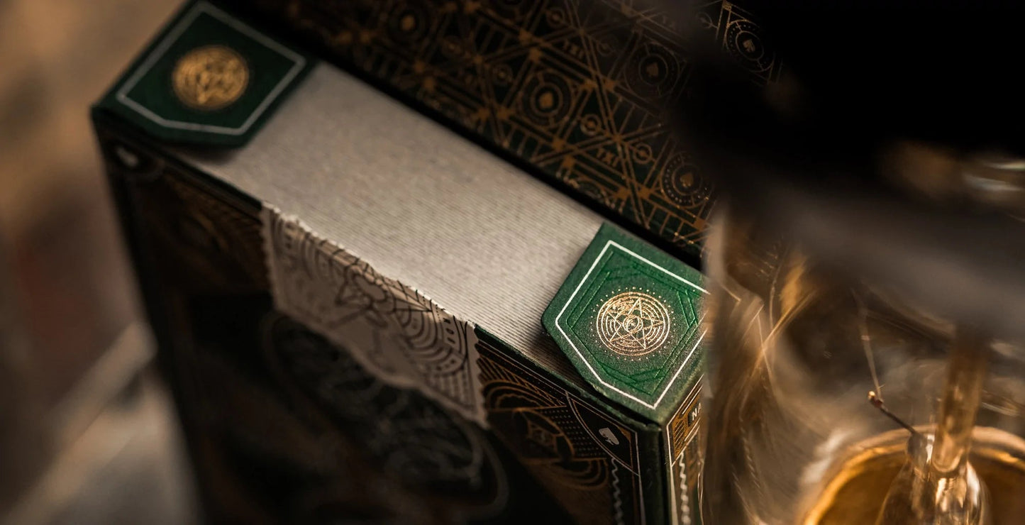 Green National Playing Cards Playing Cards by Theory11