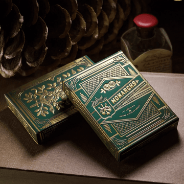 Green Monarchs Playing Cards* Playing Cards by Theory11