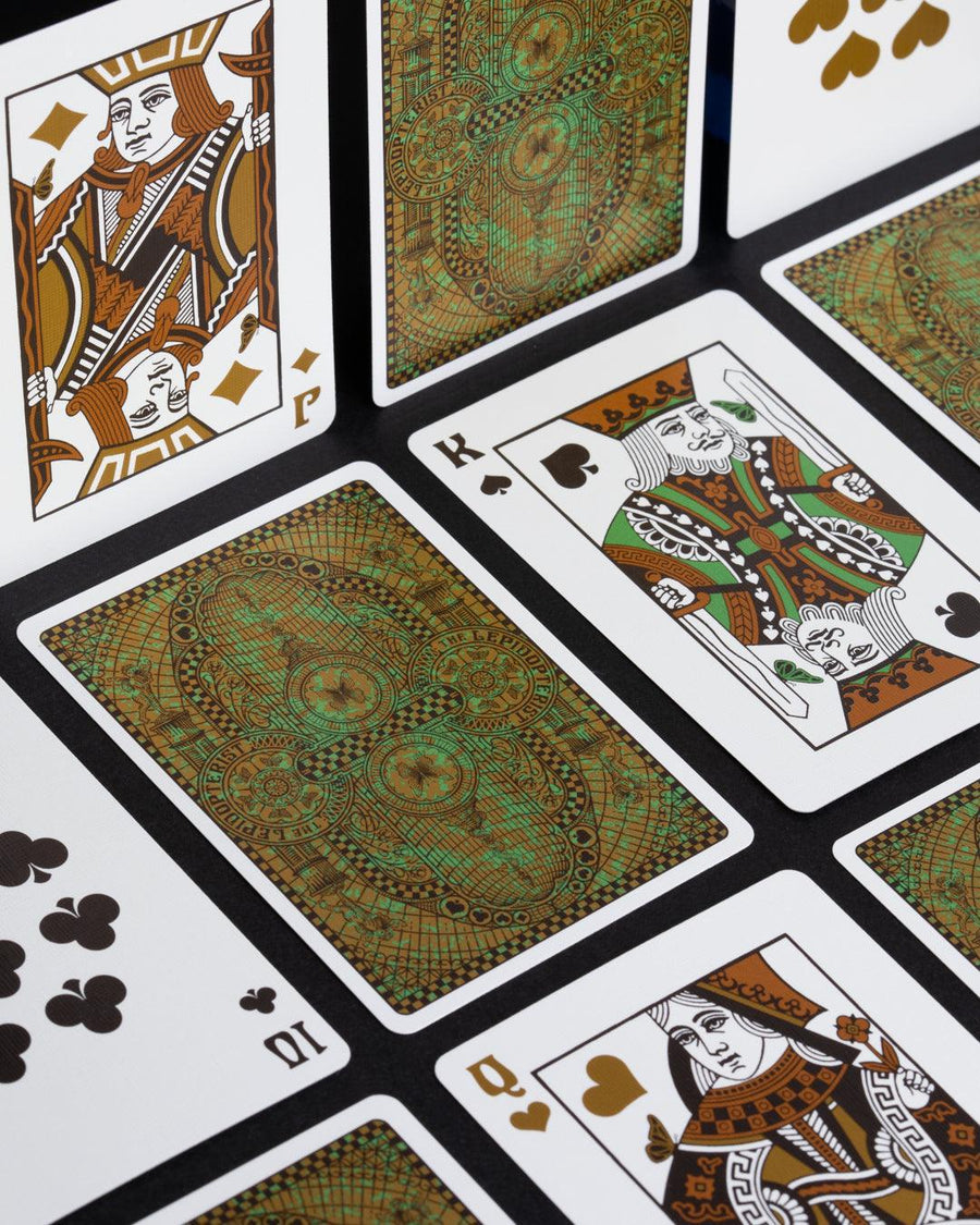 The Lepidopterist Playing Cards - Patina Edition Playing Cards by Art of Play