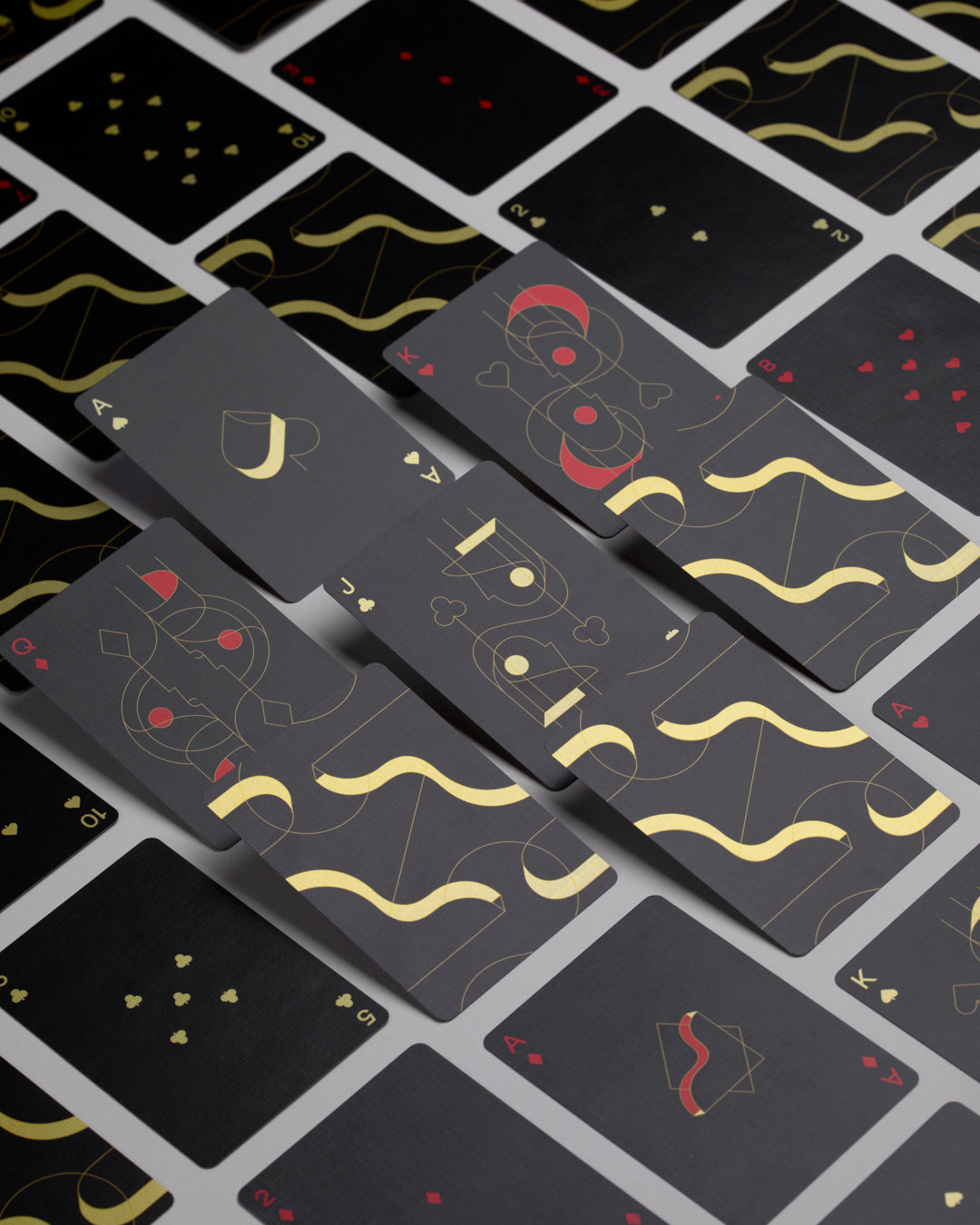 Balance Playing Cards - Black Playing Cards by Art of Play
