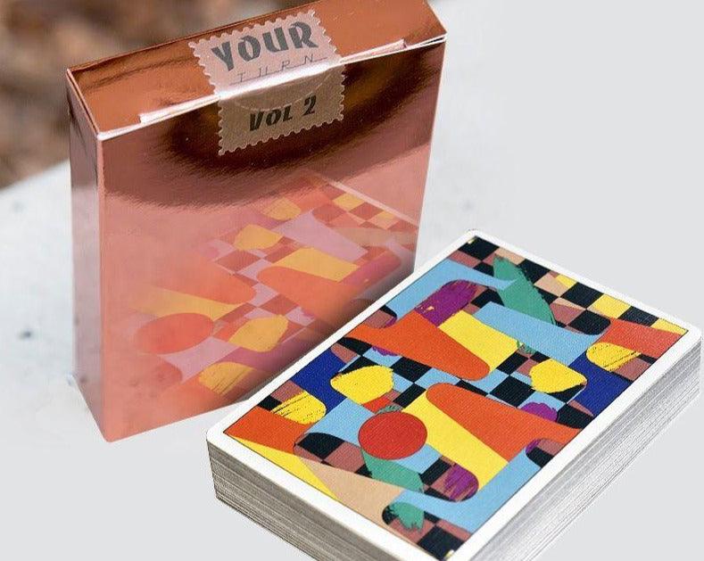 Hype Vol 2 - Rose Gold Playing Cards Playing Cards by US Playing Card Co.