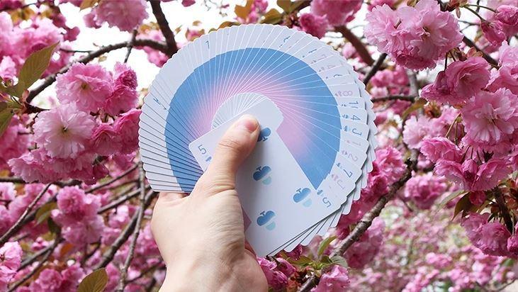 Hanami Playing Cards Playing Cards by RarePlayingCards.com