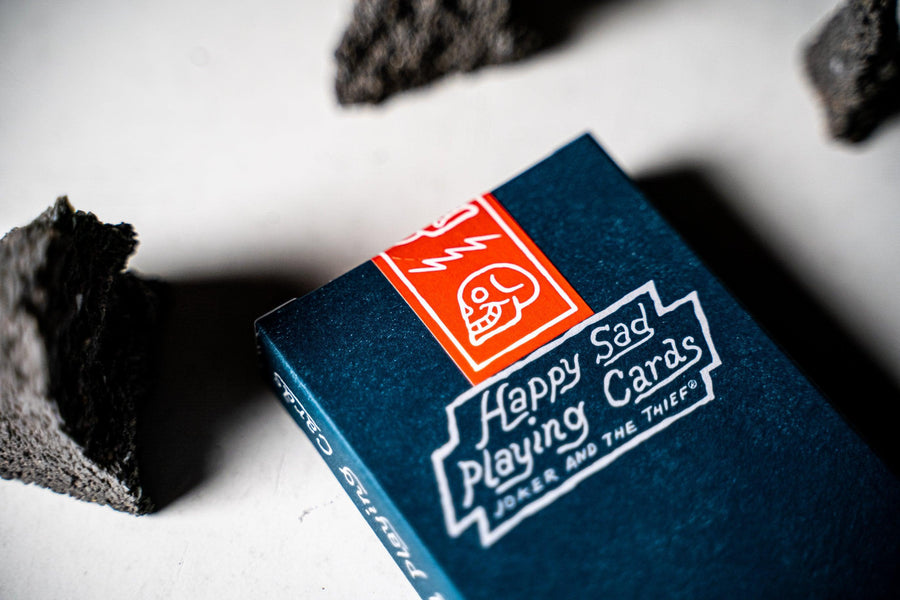 Happy Sad Playing Cards Playing Cards by Joker and the Thief