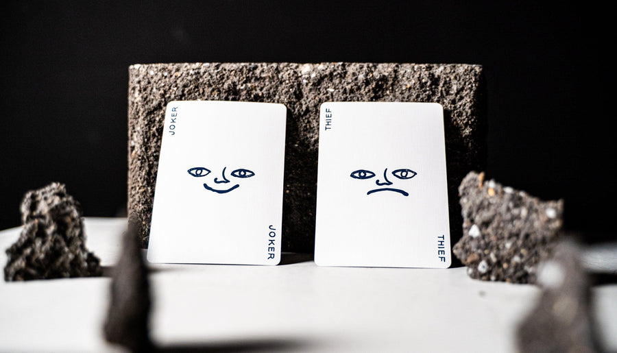 Happy Sad Playing Cards Playing Cards by Joker and the Thief