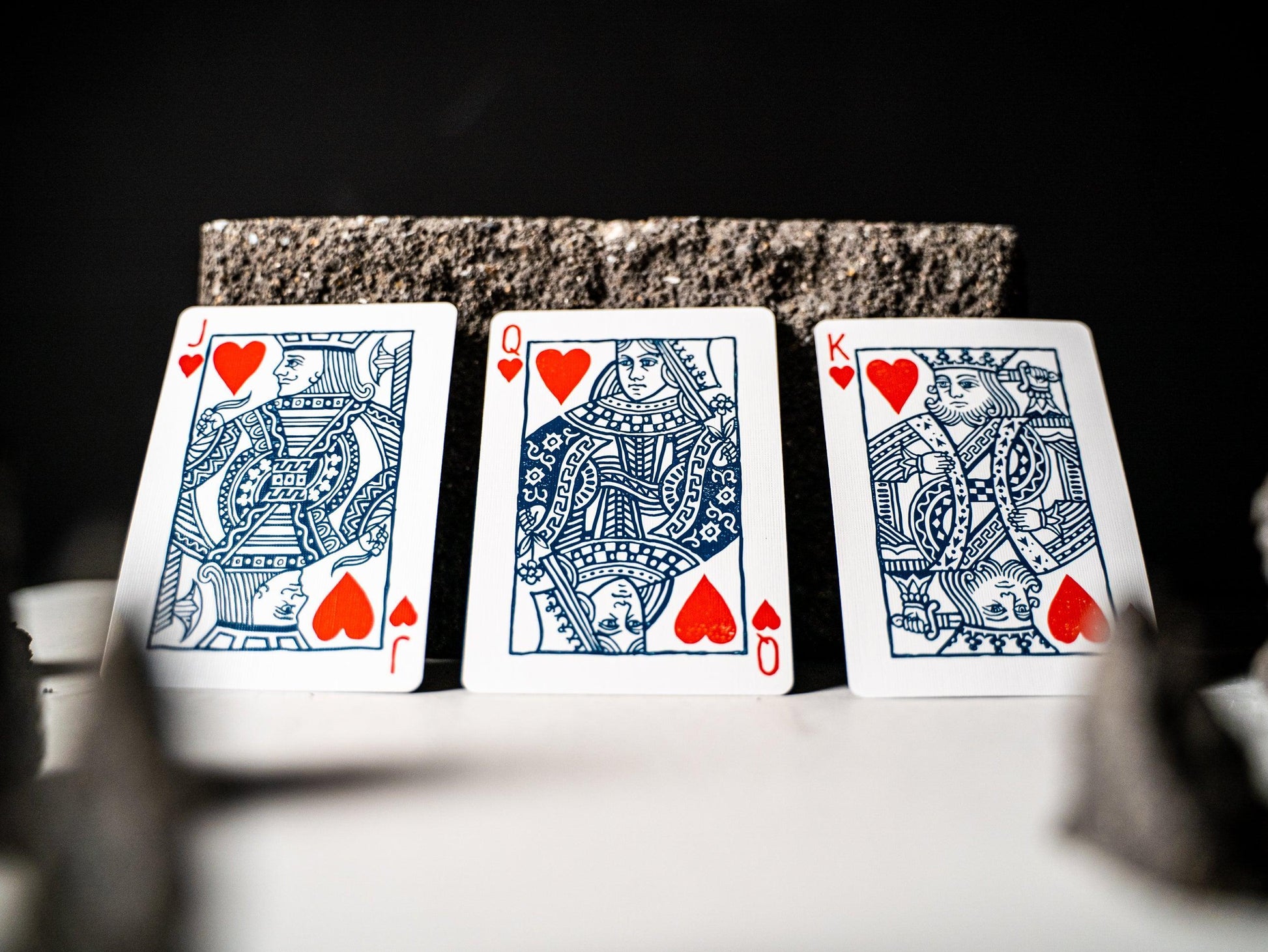 Happy Sad Playing Cards Playing Cards by Joker and the Thief