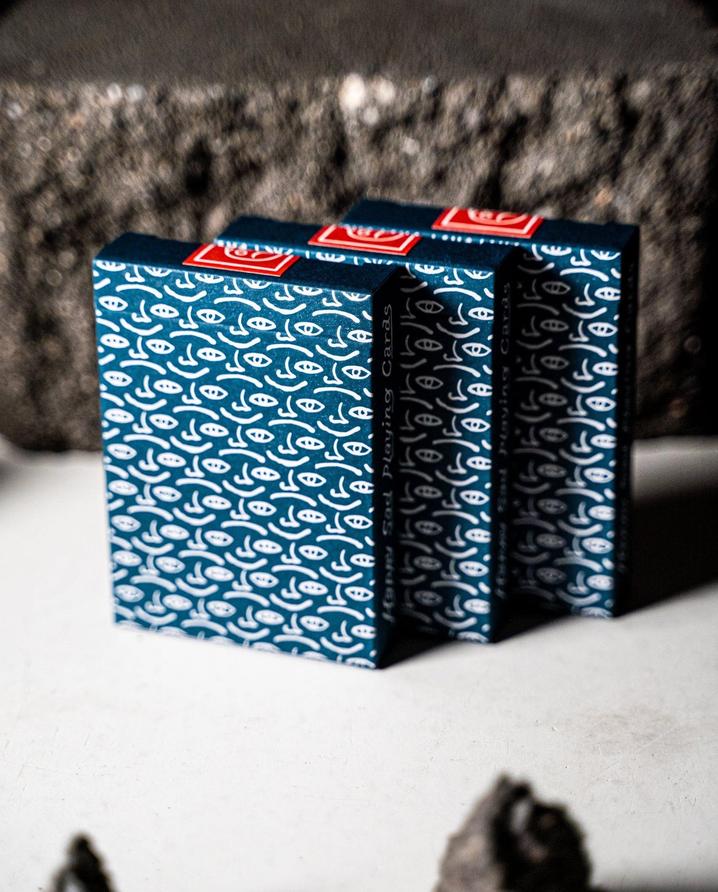 Happy Sad Playing Cards Playing Cards by Joker and the Thief