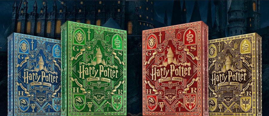 Harry Potter Playing Cards - Slytherin Playing Cards by Theory11