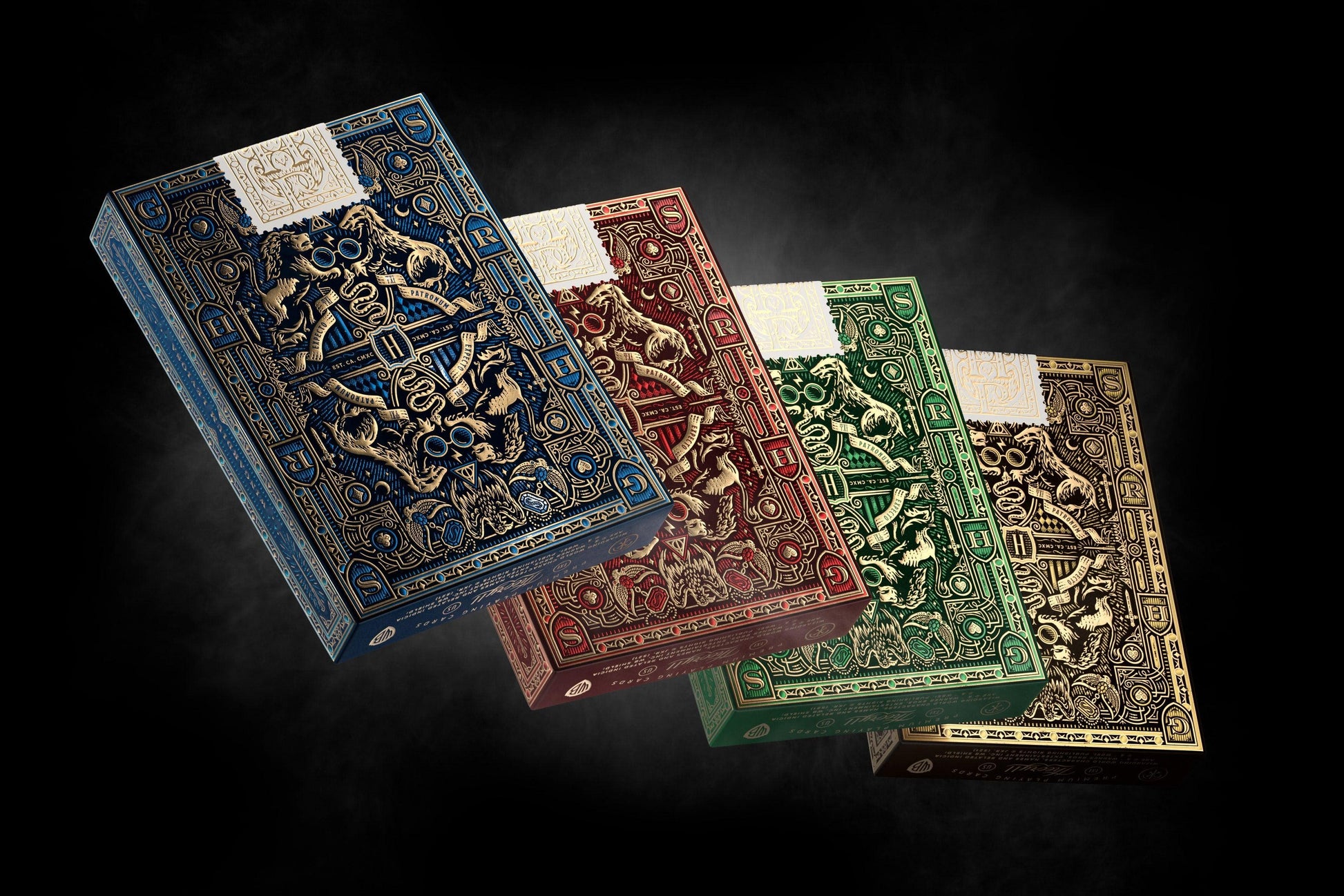 harry potter limited edition playing cards Harry Potter Playing Cards Blue (Ravenclaw)