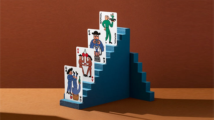 Henry & Sally Playing Cards Playing Cards by RarePlayingCards.com