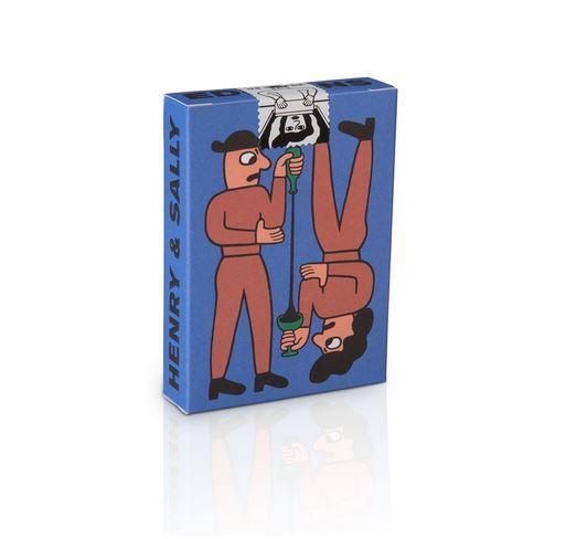 Henry & Sally Playing Cards Playing Cards by RarePlayingCards.com