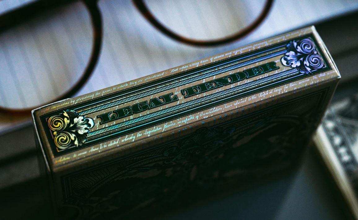 Holographic Legal Tender Version II by Kings Wild Projects Playing Cards by Kings Wild Project