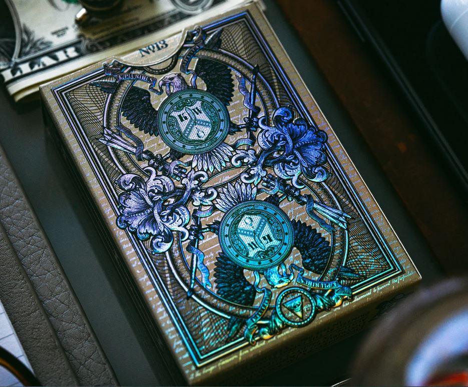 Holographic Legal Tender Version II by Kings Wild Projects Playing Cards by Kings Wild Project