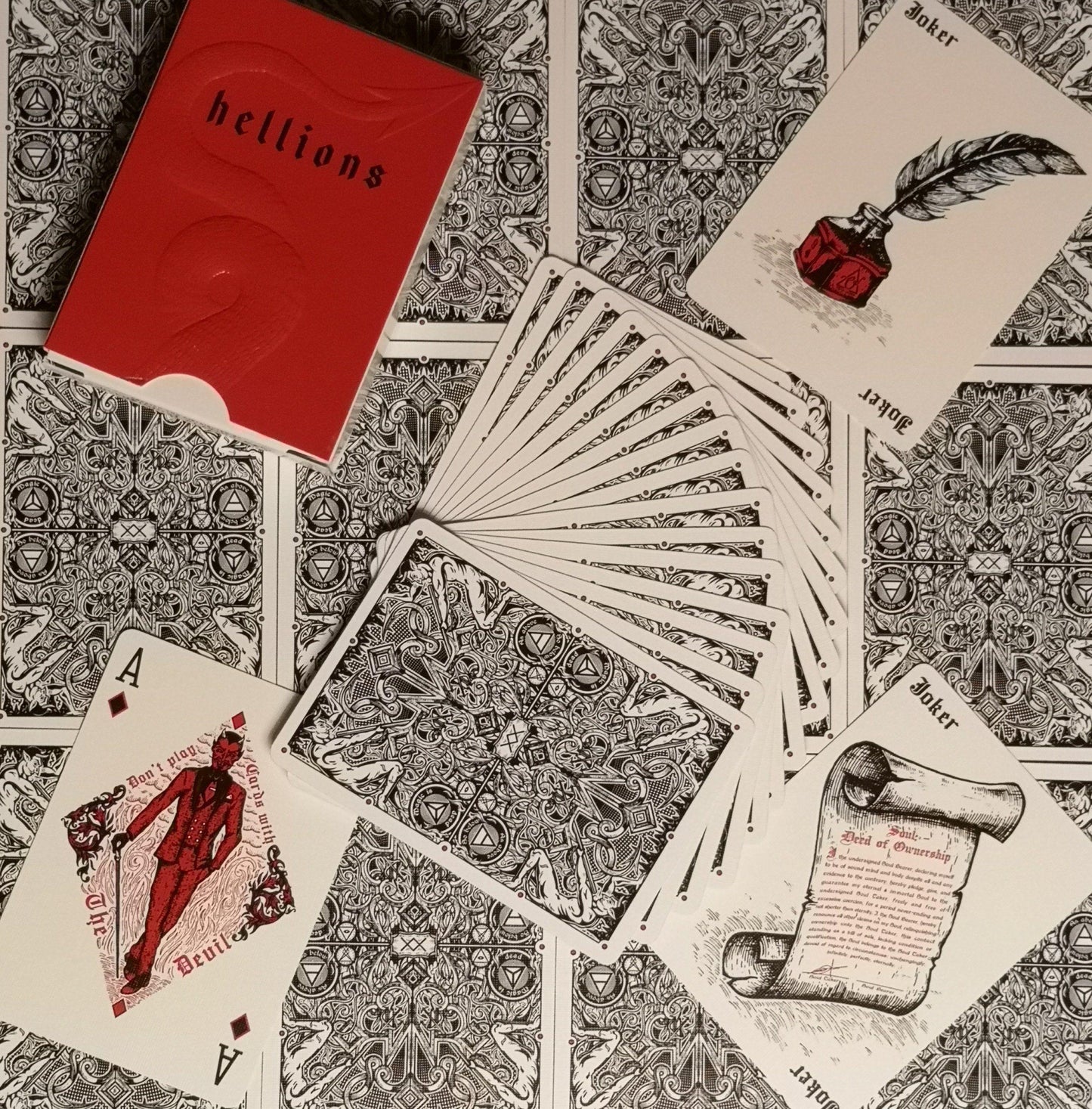 Madison Hellions V3 Playing Cards by Ellusionist