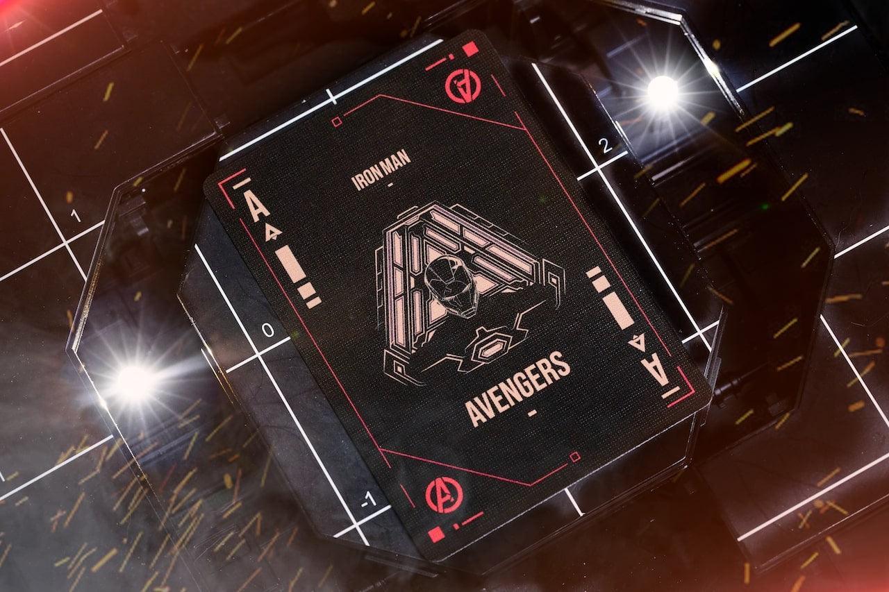 IRON MAN V2 MK 50 Playing Cards by Card Mafia