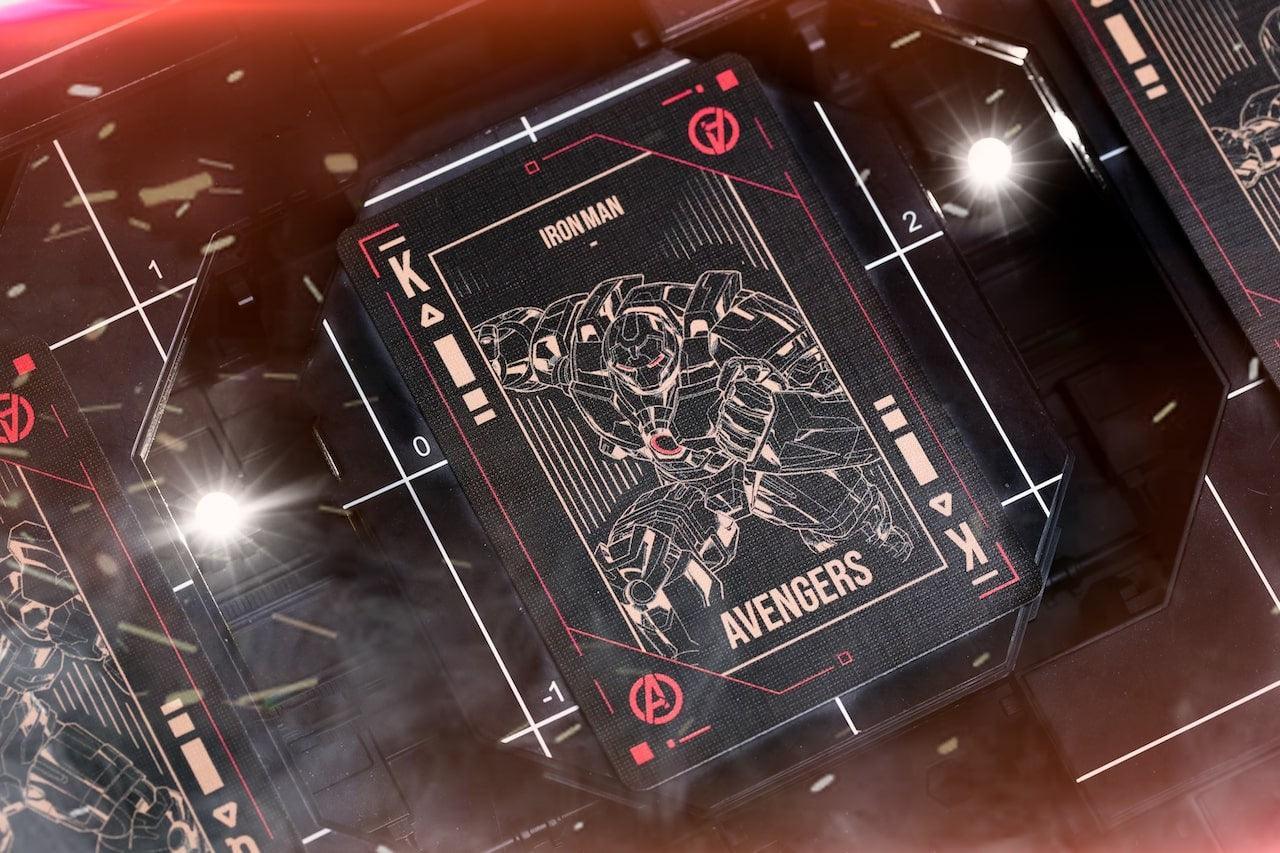 IRON MAN V2 MK 50 Playing Cards by Card Mafia
