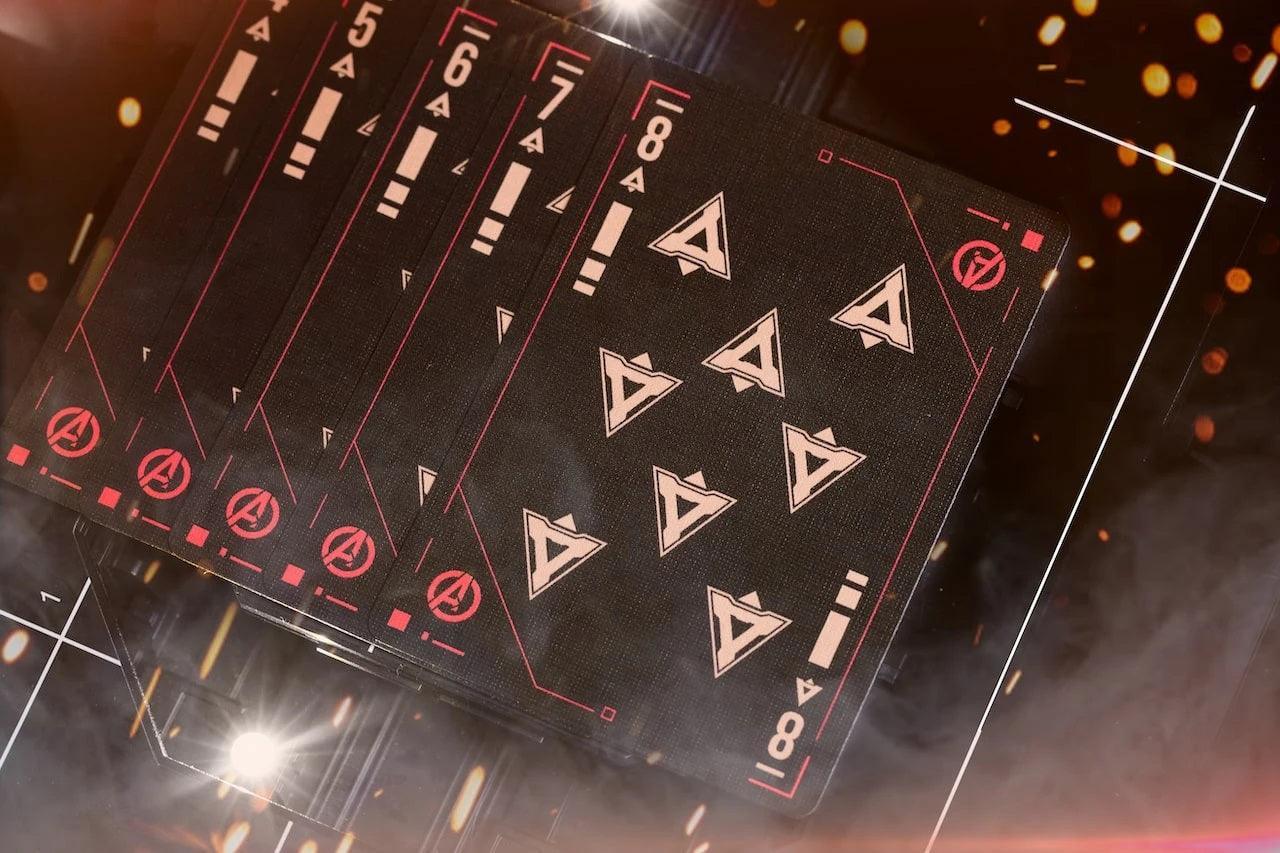 IRON MAN V2 MK 50 Playing Cards by Card Mafia