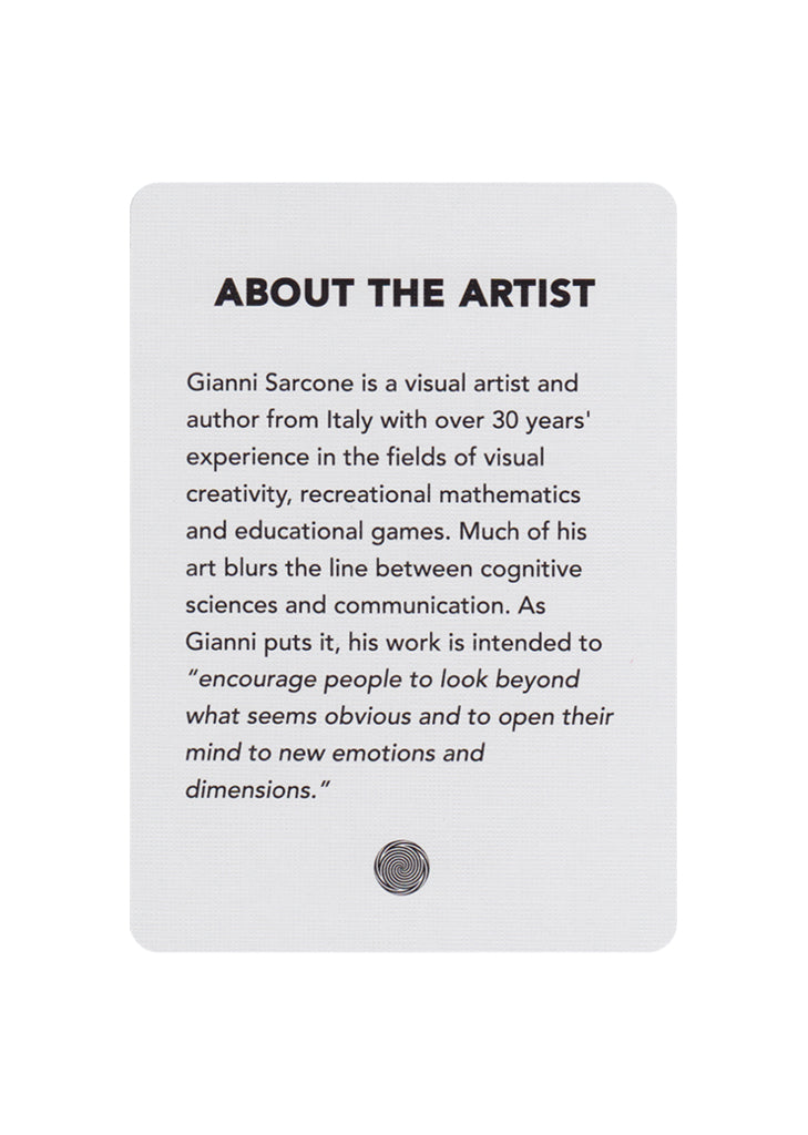 Illusion d'Optique Playing Cards by Art of Play