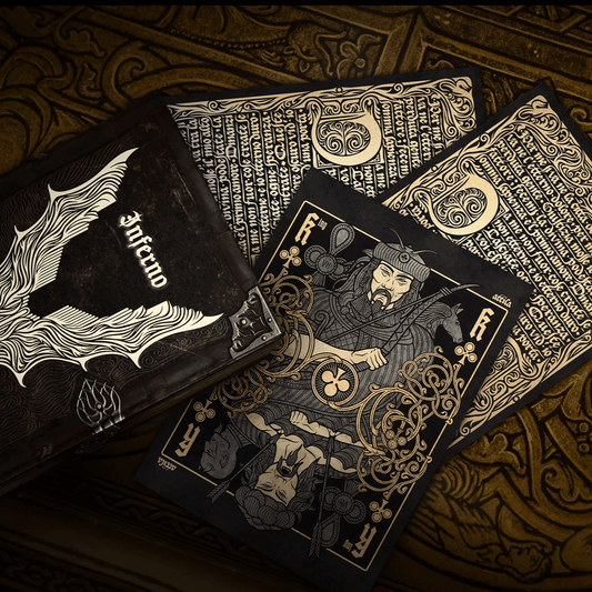 Inferno Playing Cards Playing Cards by Balthasar Epprecht