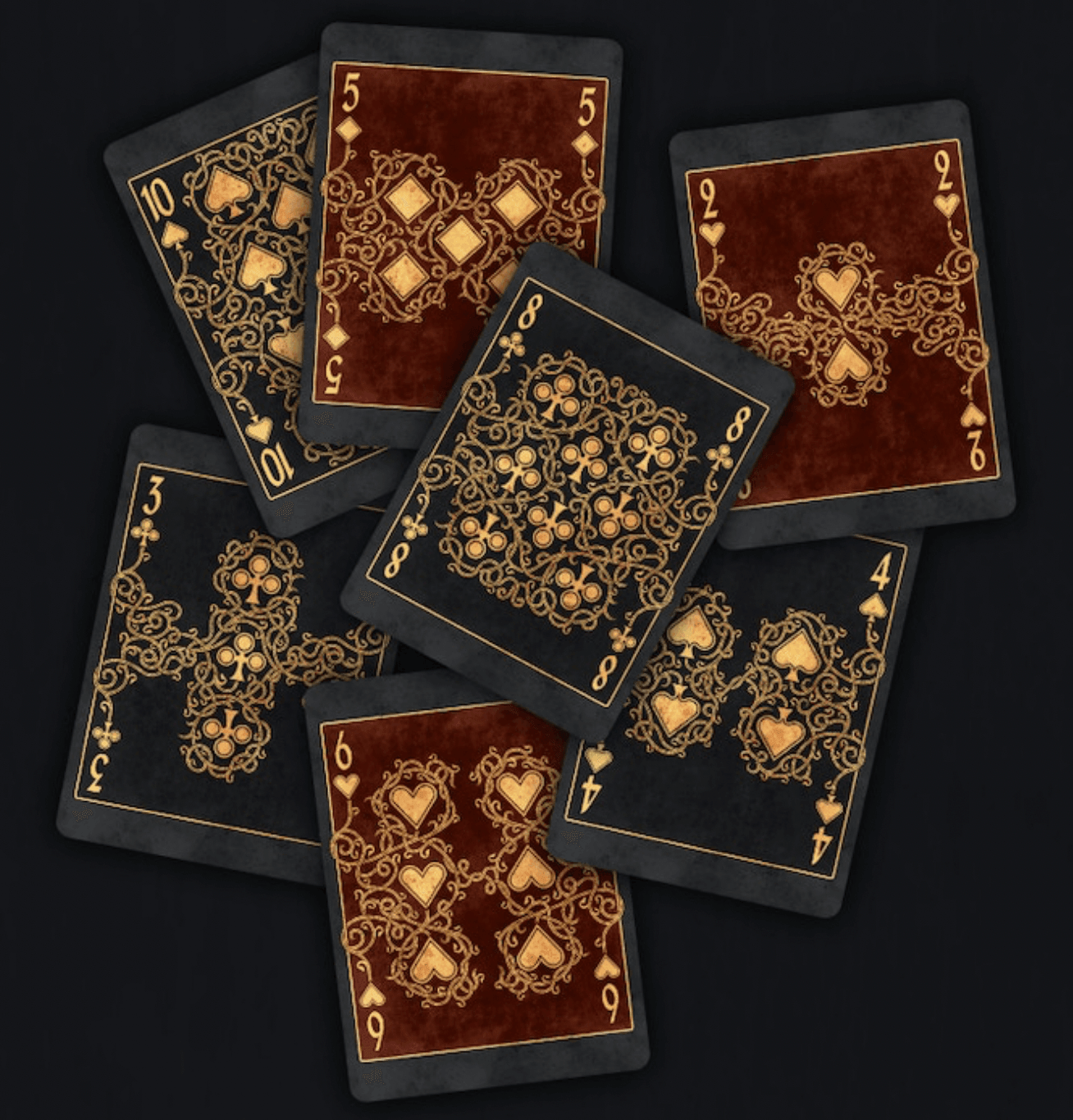 Inferno Playing Cards Playing Cards by Balthasar Epprecht