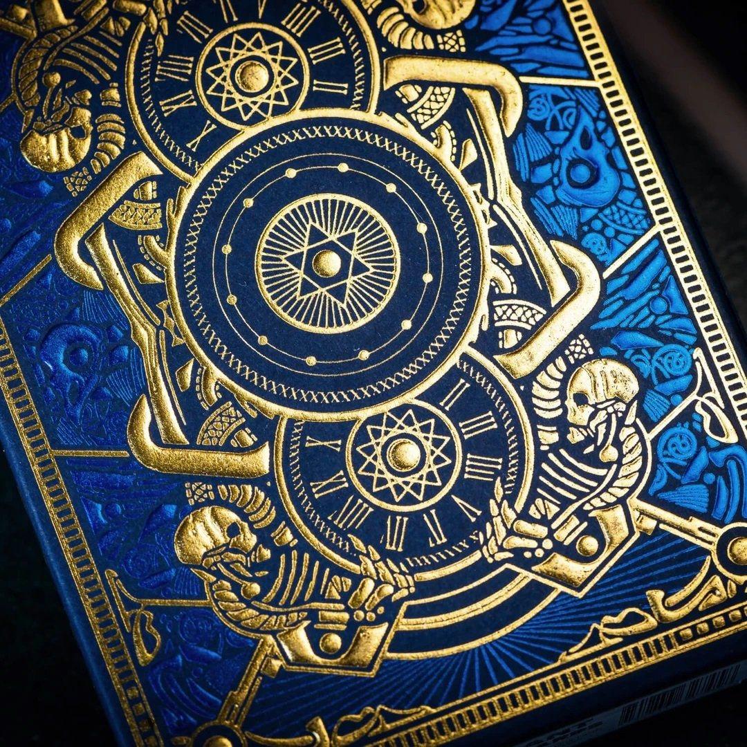 Infinitum Playing Cards - Royal Blue Playing Cards by Elephant Playing Cards