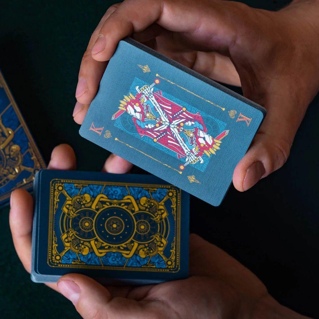 Infinitum Playing Cards - Royal Blue Playing Cards by Elephant Playing Cards