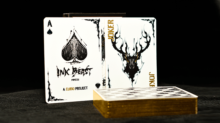 Ink Beast - Gilded Gold Edition Playing Cards by Ink Beast Playing Cards