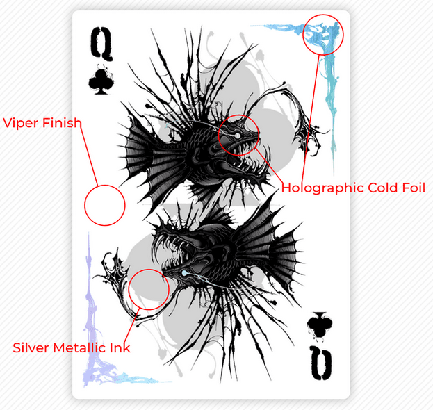 Gilded Ink Beast Collector's Edition Playing Cards Playing Cards by Ink Beast Playing Cards