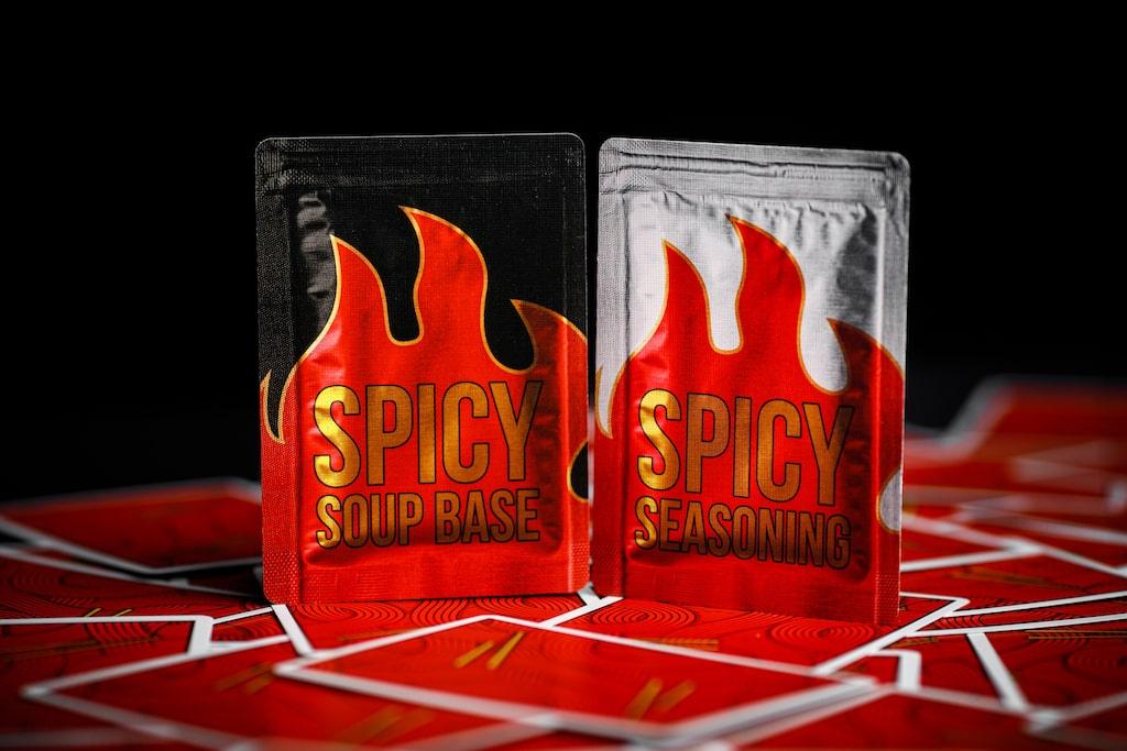 Instant Noodles Spicy Edition Playing Cards Playing Cards by BaoBao Restaurant