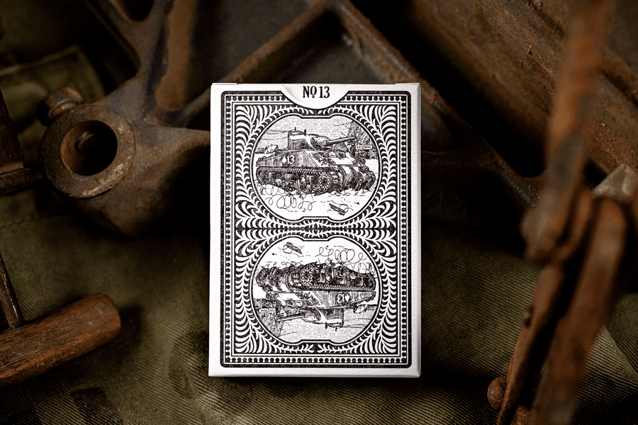 Invincible - Sherman Tank Playing Cards Playing Cards by Kings Wild Project