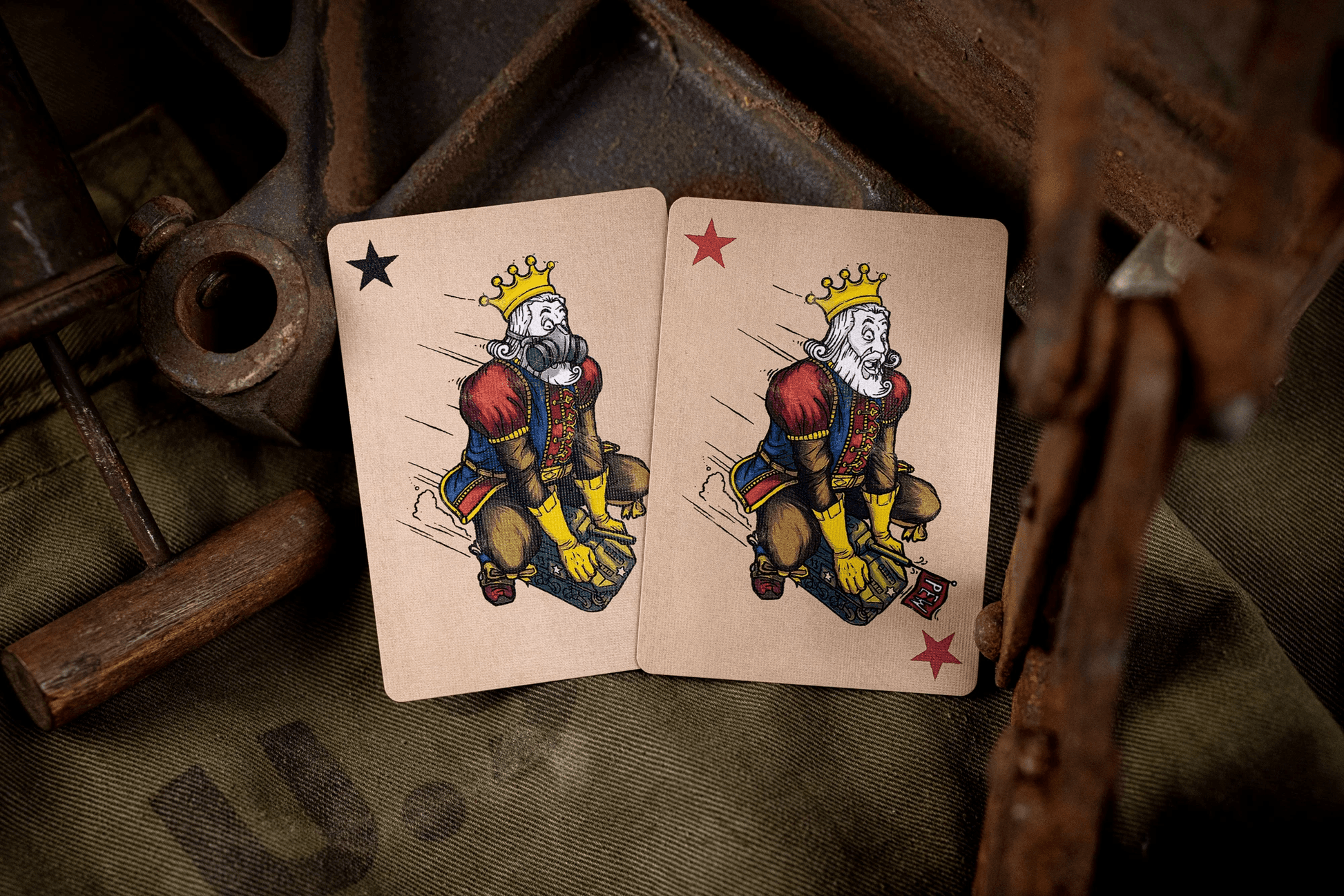 Invincible - Sherman Tank Playing Cards Playing Cards by Kings Wild Project