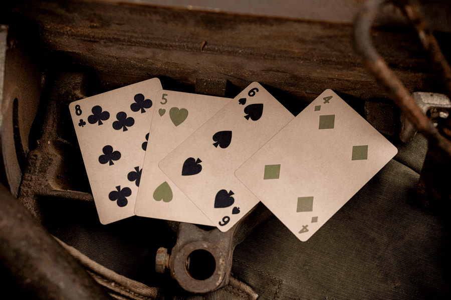 Invincible - Sherman Tank Playing Cards Playing Cards by Kings Wild Project