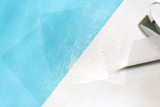 Invisible AQUA Playing Cards by MPC Playing Cards by MPC